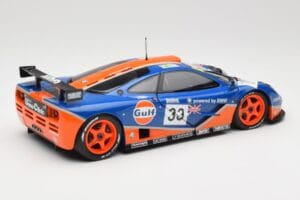 McLaren F1 GTR Gulf Racing #33 S. Bellm / A. Weaver / J. Lehto 24 Hours of Le Mans 1996 Minichamps 1:18 530133633 Diecast - image 3 of 8