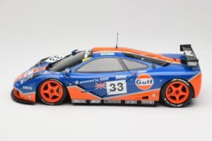 McLaren F1 GTR Gulf Racing #33 S. Bellm / A. Weaver / J. Lehto 24 Hours of Le Mans 1996 Minichamps 1:18 530133633 Diecast - image 4 of 8