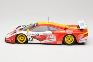 McLaren F1 GTR Gulf Team Davidoff #40 D. O'Rourke / G. Sugden / J. Auberlein 24 Hours of Le Mans 1998 Minichamps 1:18 5301338 - image 4 of 8
