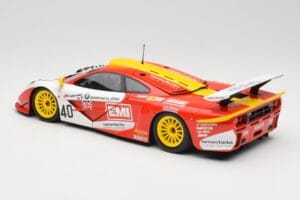 McLaren F1 GTR Gulf Team Davidoff #40 D. O'Rourke / G. Sugden / J. Auberlein 24 Hours of Le Mans 1998 Minichamps 1:18 5301338 - image 7 of 8