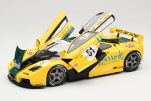 McLaren F1 GTR Harrods Mach One Racing #51 A. Wallace / D. Bell / J. Bell 24 Hours of Le Mans 1995 Minichamps 1:18 530133551  - image 2 of 8
