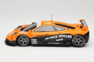 McLaren F1 GTR Kokusai Kaihatsu Racing #53 O. Giroix / J. Sala / P. Deletraz 24 Hours of Le Mans 1996 Minichamps 1:18 5301336 - image 4 of 8