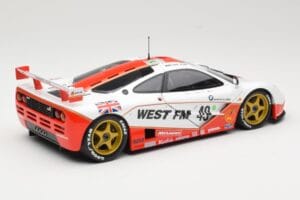 McLaren F1 GTR West Competition #49 J. Nielsen / J. Mass / T. Bscher 24 Hours of Le Mans 1995 Minichamps 1:18 530133549 Dieca - image 3 of 8