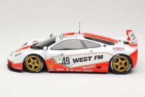 McLaren F1 GTR West Competition #49 J. Nielsen / J. Mass / T. Bscher 24 Hours of Le Mans 1995 Minichamps 1:18 530133549 Dieca - image 4 of 8
