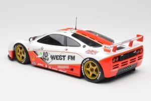 McLaren F1 GTR West Competition #49 J. Nielsen / J. Mass / T. Bscher 24 Hours of Le Mans 1995 Minichamps 1:18 530133549 Dieca - image 7 of 8