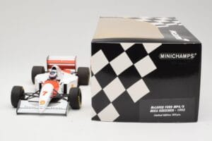 McLaren Ford MP4/8 #7 M. Hakkinen 1993 Minichamps 1:18 530931837 Diecast - image 6 of 6