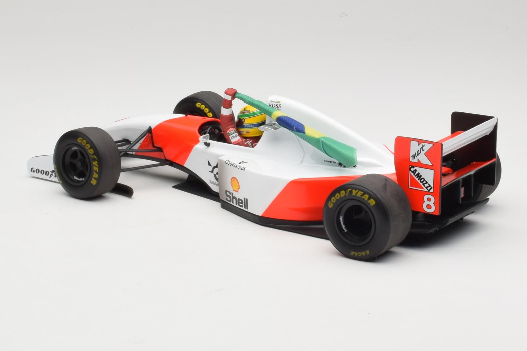 McLaren MP4/8 Ford #8 A. Senna Winner Australian GP 1993