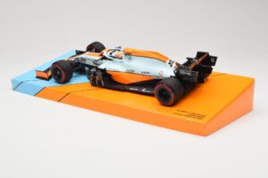 McLaren MCL35M #4 L. Norris 3rd Place Monaco GP 2021 Minichamps 1:18 533212402 Diecast - image 5 of 6