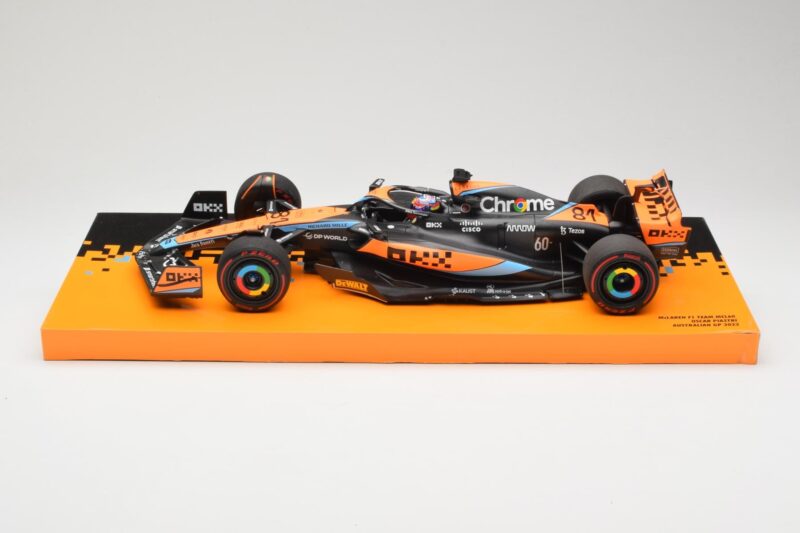 McLaren MCL60 #81 O. Piastri Australian GP 2023 Minichamps 1:18 533231881 Diecast