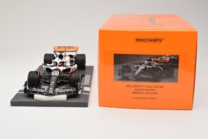 McLaren MCL60 #81 O. Piastri Monaco GP 2023 Minichamps 1:18 537232581 Diecast - image 6 of 6