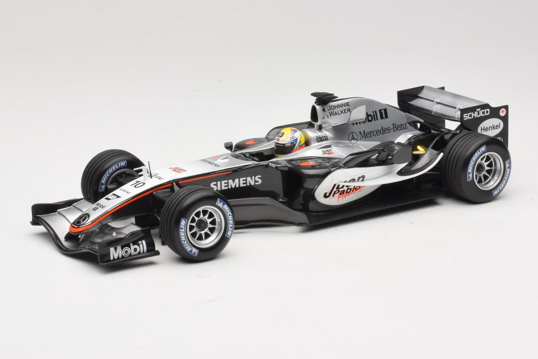 Minichamps McLaren MP4-20 1:18 Montoya F1 2005 Diecast