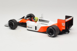 McLaren MP4/4 Honda #12 A. Senna Marlboro McLaren F1 World Champion 1988 Minichamps 1:18 540881812 Diecast - image 5 of 7