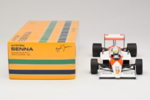 McLaren MP4/4 Honda #12 A. Senna Marlboro McLaren F1 World Champion 1988 Minichamps 1:18 540881812 Diecast - image 6 of 7