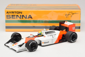 McLaren MP4/4 Honda #12 A. Senna Marlboro McLaren F1 World Champion 1988 Minichamps 1:18 540881812 Diecast - image 7 of 7