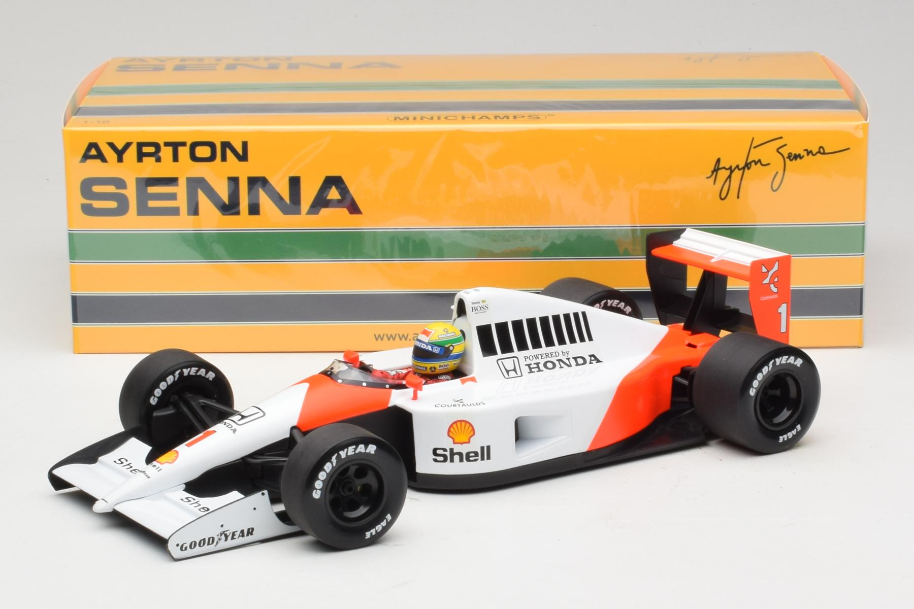 Minichamps McLaren MP4/6 Senna 1:18 1991 Honda V12