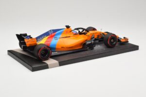 McLaren MCL33 Renault #14 F. Alonso Last F1 Race Abu Dhabi GP 2018 Minichamps 1:18 537183914 Diecast - image 3 of 6