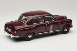 Mercedes 180 Ponton Dark Red Revell 1:18 08876 Diecast - image 2 of 6