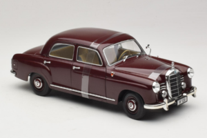 Mercedes 180 Ponton Dark Red Revell 1:18 08876 Diecast - image 4 of 6