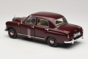 Mercedes 180 Ponton Dark Red Revell 1:18 08876 Diecast - image 5 of 6