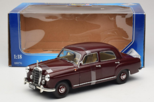 Mercedes 180 Ponton Dark Red Revell 1:18 08876 Diecast - image 6 of 6