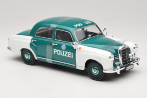 Mercedes 180 Ponton Polizei Revell 1:18 08863 Diecast - image 4 of 6