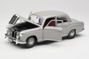 Mercedes 180 W120 Ponton Graphite Grey Revell 1:18 08974 Diecast - image 2 of 8