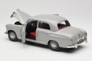Mercedes 180 W120 Ponton Graphite Grey Revell 1:18 08974 Diecast - image 5 of 8