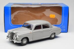 Mercedes 180 W120 Ponton Graphite Grey Revell 1:18 08974 Diecast - image 8 of 8