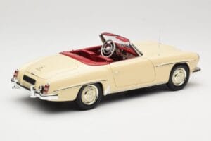 Mercedes 190 SL W121 Beige Minichamps 1:18 103037034 Diecast - image 3 of 8