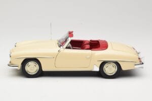 Mercedes 190 SL W121 Beige Minichamps 1:18 103037034 Diecast - image 4 of 8
