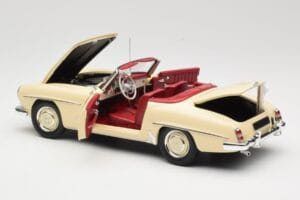 Mercedes 190 SL W121 Beige Minichamps 1:18 103037034 Diecast - image 5 of 8