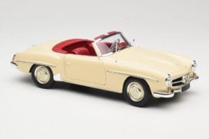 Mercedes 190 SL W121 Beige Minichamps 1:18 103037034 Diecast - image 6 of 8