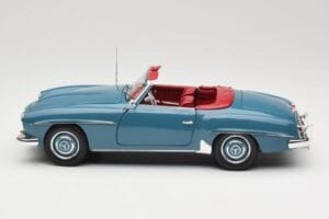 Mercedes 190 SL W121 Blue Minichamps 1:18 103037033 Diecast - image 4 of 8