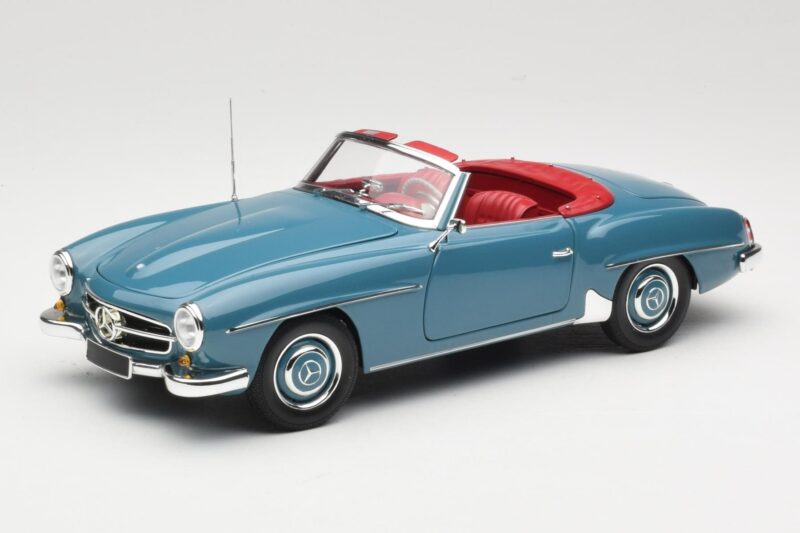 Mercedes 190 SL W121 Blue Minichamps 1:18 Mercedes 190 SL W121 Blue Minichamps 1:18 103037033 Diecast