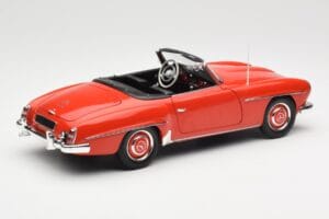 Mercedes 190 SL W121 Guards Red Minichamps 1:18 100037032 Diecast - image 3 of 8