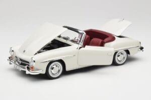 Mercedes 190 SL W121 Light Grey Norev 1:18 B66040710 Diecast - image 2 of 10
