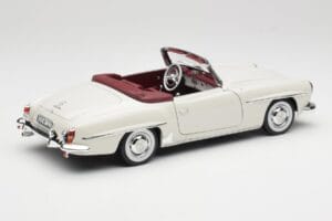 Mercedes 190 SL W121 Light Grey Norev 1:18 B66040710 Diecast - image 4 of 10