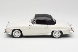 Mercedes 190 SL W121 Light Grey Norev 1:18 B66040710 Diecast - image 5 of 10