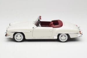 Mercedes 190 SL W121 Light Grey Norev 1:18 B66040710 Diecast - image 6 of 10