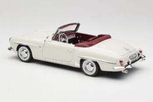 Mercedes 190 SL W121 Light Grey Norev 1:18 B66040710 Diecast - image 9 of 10