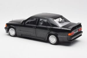 Mercedes 190E 2.3-16 W201 Black Dealer Edition Norev 1:18 B66040663 Diecast - image 7 of 8