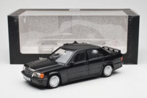 Mercedes 190E 2.3-16 W201 Black Dealer Edition Norev 1:18 B66040663 Diecast - image 8 of 8