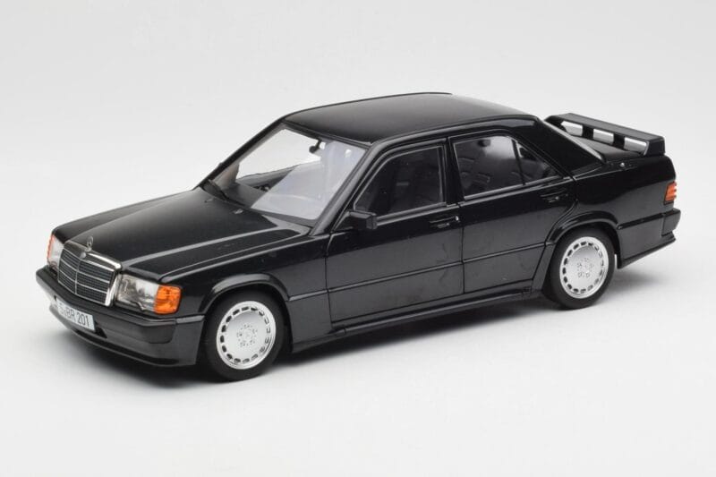 Mercedes 190E 2.3-16 W201 Black Dealer Edition Norev 1:18 B66040663 Diecast