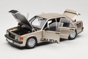 Mercedes 190E 2.3-16 W201 #1 N. Lauda Race of Champions Nurburgring 1984 AUTOart 1:18 88431 Diecast - image 2 of 8