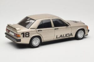 Mercedes 190E 2.3-16 W201 #1 N. Lauda Race of Champions Nurburgring 1984 AUTOart 1:18 88431 Diecast - image 3 of 8