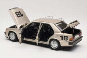Mercedes 190E 2.3-16 W201 #1 N. Lauda Race of Champions Nurburgring 1984 AUTOart 1:18 88431 Diecast - image 5 of 8