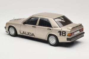 Mercedes 190E 2.3-16 W201 #1 N. Lauda Race of Champions Nurburgring 1984 AUTOart 1:18 88431 Diecast - image 7 of 8