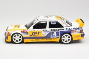 Mercedes 190E 2.5-16 EVO 1 W201 Team MS-Jet #4 R. Asch DTM 1989 Minichamps 1:18 155893604 Diecast - image 3 of 6