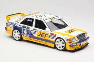 Mercedes 190E 2.5-16 EVO 1 W201 Team MS-Jet #4 R. Asch DTM 1989 Minichamps 1:18 155893604 Diecast - image 4 of 6