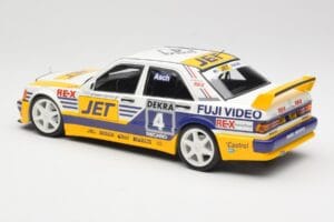 Mercedes 190E 2.5-16 EVO 1 W201 Team MS-Jet #4 R. Asch DTM 1989 Minichamps 1:18 155893604 Diecast - image 5 of 6